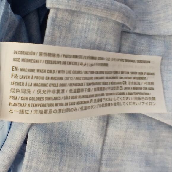 Abercrombie & Fitch SZ 32/14 Curve Love Sloane Tailored Pant Blue NWOT - Picture 9 of 10